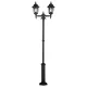 Elstead Lighting PARISH PR8-BLACK Utcai lámpa 2x60W/E27 IP44