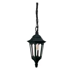   Elstead Lighting Parish PRM9-BLACK Függőlámpa 1x60W/E27 IP44