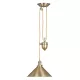 Elstead Lighting PROVENCE PV-P-AGB Függőlámpa 1x60W/E27