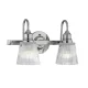 Quintiesse ADDISON QN-ADDISON2-BATH Fali lámpa 2x3,5W/G9 3000K 640LM IP44
