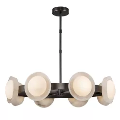   Quintiesse Alonso QN-ALONSO8-UBZ-AR Csillár 1x28W/LED 3000K 1130lm IP20