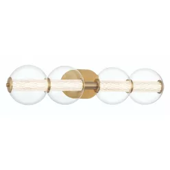  Quintiesse Atomo QN-ATOMO-4W-BG Fali lámpa 1x18,5W/LED 3000K 1782lm IP44