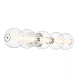   Quintiesse Atomo QN-ATOMO-5W-PC Fali lámpa 1x25W/LED 3000K 2511lm IP44