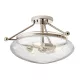 Quintiesse BELLE QN-BELLE-SF-PN Plafonlámpa 3x40W/E14