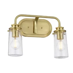 Quintiesse BRAELYN QN-BRAELYN2-BB Fali lámpa 2x40W/E27 IP44