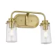 Quintiesse BRAELYN QN-BRAELYN2-BB Fali lámpa 2x40W/E27 IP44
