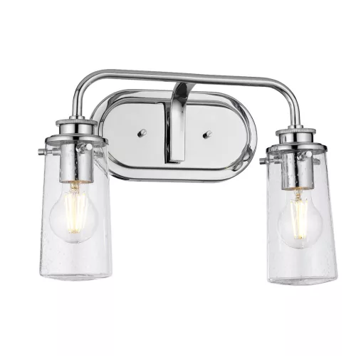 Quintiesse BRAELYN QN-BRAELYN2-PC Fali lámpa 2x40W/E27 IP44