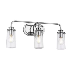 Quintiesse BRAELYN QN-BRAELYN3-PC Fali lámpa 3x40W/E27 IP44