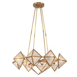 Quintiesse Cairo QN-CAIRO8-VBS-CR Csillár 8x60W/E14 IP20