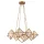 Quintiesse Cairo QN-CAIRO8-VBS-CR Csillár 8x60W/E14 IP20