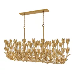 Quintiesse Flora QN-FLORA10-GD Függőlámpa 10x40W/E14 IP20