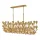 Quintiesse Flora QN-FLORA10-GD Függőlámpa 10x40W/E14 IP20