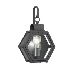Quintiesse HEATH QN-HEATH-S-MB Fali lámpa 1x40W/E27 IP44