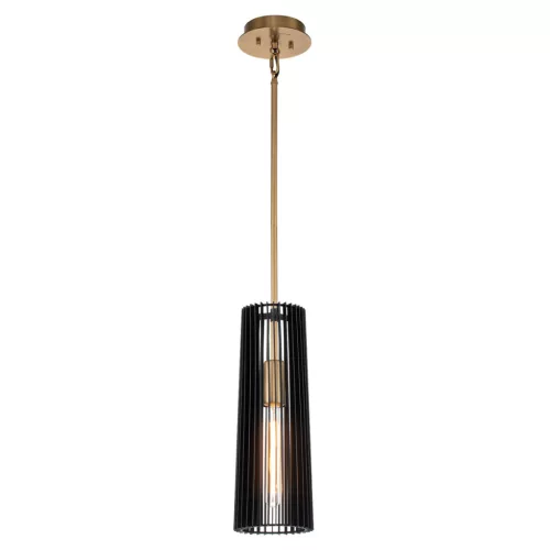 Quintiesse LINARA QN-LINARA-P-BK Függőlámpa 1x60W/E27
