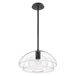 Quintiesse LOTUS QN-LOTUS-P-BLK Függőlámpa 1x60W/E27