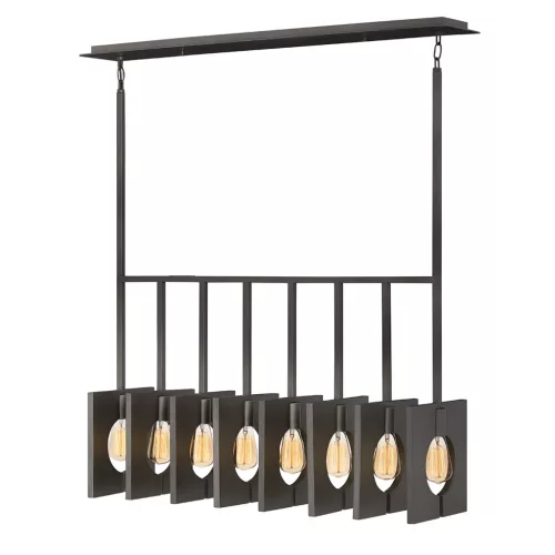 Quintiesse LUDLOW QN-LUDLOW8-GR Függőlámpa 8x60W/E27