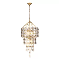   Quintiesse Meridian QN-MERIDIAN-9P-DG Függőlámpa 9x40W/E14 IP20
