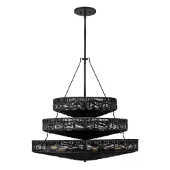   Quintiesse Ophelia QN-OPHELIA-13P-BK-BK Csillár 13x40W/E14 IP20