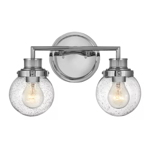 Quintiesse POPPY QN-POPPY2-PC-BATH Fali lámpa 2x60W/E27 IP44