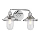 Quintiesse RIGBY QN-RIGBY2-BATH-PC Fali lámpa 2x40W/E27 IP44