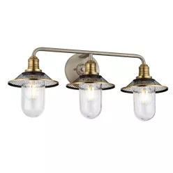   Quintiesse RIGBY QN-RIGBY3-BATH-AN Fali lámpa 3x40W/E27 IP44