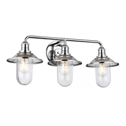   Quintiesse RIGBY QN-RIGBY3-BATH-PC Fali lámpa 3x40W/E27 IP44