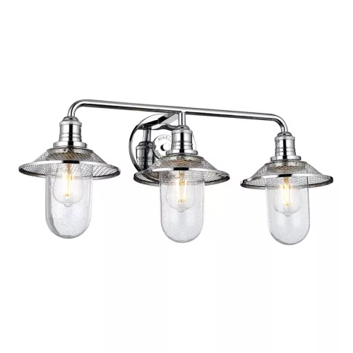 Quintiesse RIGBY QN-RIGBY3-BATH-PC Fali lámpa 3x40W/E27 IP44