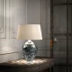 Quintiesse SAMARA QN-SAMARA-TL-BLU Asztali lámpa 1x60W/E27+1x7W/GU10 3000K 620LM