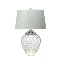   Quintiesse SAMARA QN-SAMARA-TL-CLR Asztali lámpa 1x60W/E27+1x7W/GU10 3000K 620LM