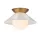 Quintiesse Saucer QN-SAUCER-FM-AB-OPAL Süllyesztett mennyezeti lámpa 1x40W/E27 IP20