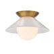 Quintiesse Saucer QN-SAUCER-FM-AB-OPAL Süllyesztett mennyezeti lámpa 1x40W/E27 IP20
