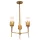 Quintiesse Sawgrass QN-SAWGRASS-3-DG-O Csillár 3x40W/E14 IP20