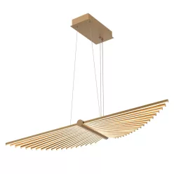   Quintiesse Seraph QN-SERAPH-LP-L-BG Függőlámpa 1x57W/LED 3000K 1192lm IP20