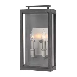   Quintiesse SUTCLIFFE QN-SUTCLIFFE-M-AZ Fali lámpa 2x60W/E14 IP44
