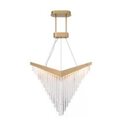   Quintiesse Vivien QN-VIVIEN-P-L-BG Függőlámpa 1x40W/LED 3000K 900lm IP20