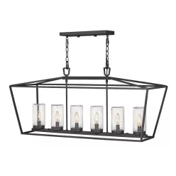   Quintiesse ALFORD PLACE QN-ALFORD-PLACE-6P-MB Függőlámpa 6x40W/E14 IP44