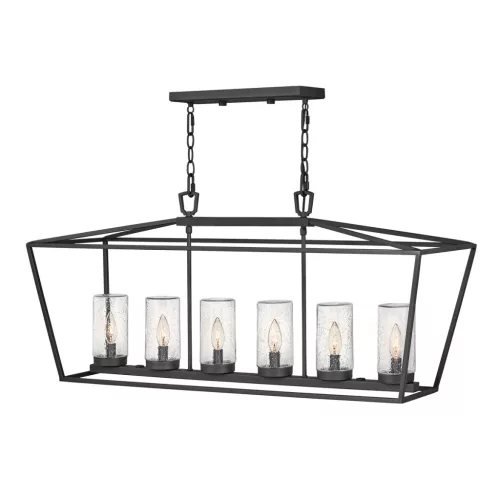 Quintiesse ALFORD PLACE QN-ALFORD-PLACE-6P-MB Függőlámpa 6x40W/E14 IP44