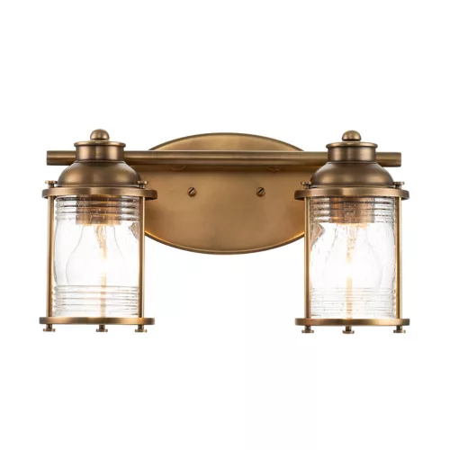 Quintiesse ASHLAND BAY QN-ASHLANDBAY2-NBR-BATH Fali lámpa 2x60W/E27 IP44