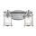 Quintiesse ASHLAND BAY QN-ASHLANDBAY2-PC-BATH Fali lámpa 2x60W/E27 IP44