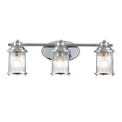  Quintiesse ASHLAND BAY QN-ASHLANDBAY3-PC-BATH Fali lámpa 3x60W/E27 IP44