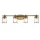 Quintiesse ASHLAND BAY QN-ASHLANDBAY4-NBR-BATH Fali lámpa 4x60W/E27 IP44