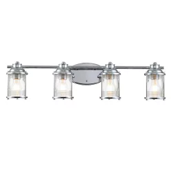   Quintiesse ASHLAND BAY QN-ASHLANDBAY4-PC-BATH Fali lámpa 4x60W/E27 IP44