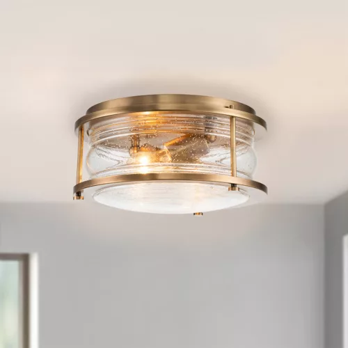 Quintiesse ASHLAND BAY QN-ASHLANDBAY-F-NBR-BATH Süllyesztett mennyezeti lámpa 2x60W/E27 IP44