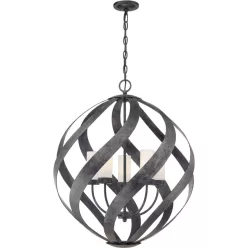   Quintiesse BLACKSMITH QN-BLACKSMITH-5P-OBK Függőlámpa 5x40W/E14 IP44