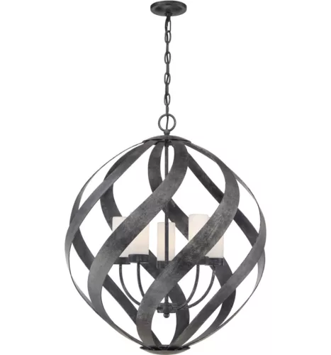 Quintiesse BLACKSMITH QN-BLACKSMITH-5P-OBK Függőlámpa 5x40W/E14 IP44