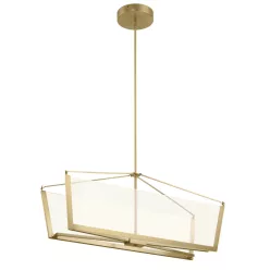   Quintiesse CALTERS QN-CALTERS-ISLE-CG Függőlámpa 1x50.8W/LED 3000k 5440LM