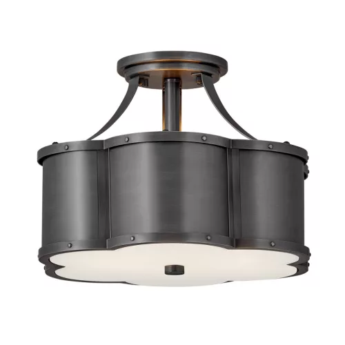 Quintiesse CHANCE QN-CHANCE-SF-S-BLB Plafonlámpa 2x60W/E27