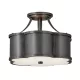 Quintiesse CHANCE QN-CHANCE-SF-S-BLB Plafonlámpa 2x60W/E27