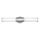 Quintiesse FACET QN-FACET-LED2-PC-BATH Fali lámpa 2x12W/LED 3000k 2160LM IP44