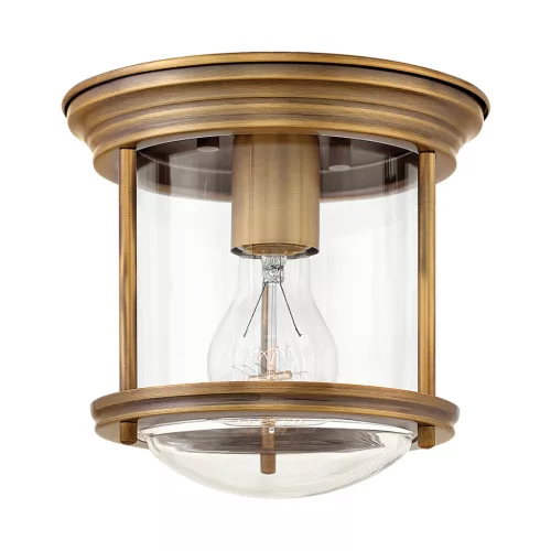 Quintiesse HADRIAN QN-HADRIAN-MINI-F-BR-CLEAR Süllyesztett mennyezeti lámpa 1x60W/E27 IP44